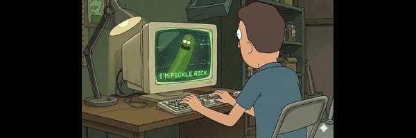Pickle Rick Header Image
